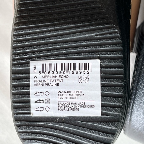 Clarks Merliah Echo Praline Patent Strappy Wedge Comfort Sandal Womens Sz 10M - Picture 10 of 14